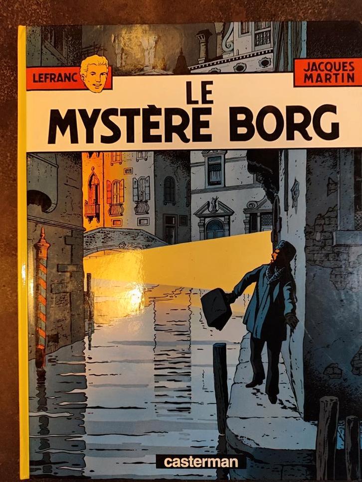 Lefranc — Le Mystère Borg Casterman Yellow Collection-editie, Boeken, Stripverhalen, Zo goed als nieuw, Ophalen of Verzenden