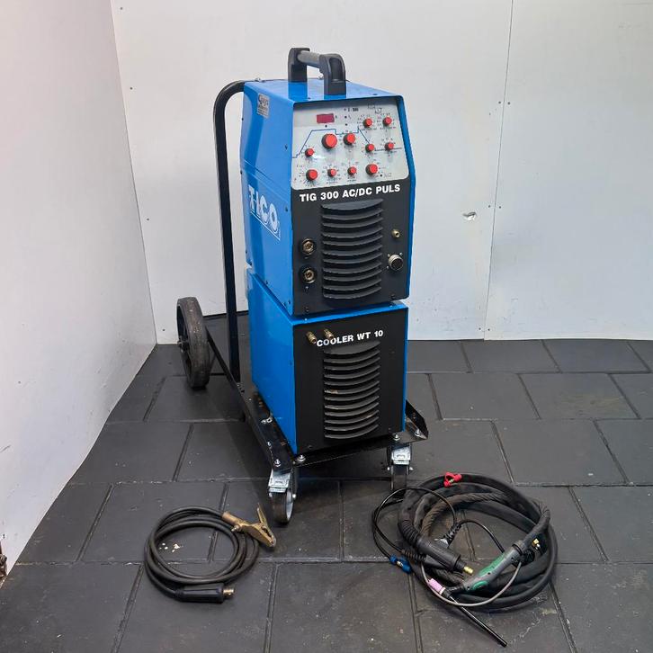 Tico Tig 300 ACDC Tig Laspost lasapparaat Alu WTGK 400V, Bricolage & Construction, Outillage | Soudeuses, Utilisé, Tig, 250 ampères