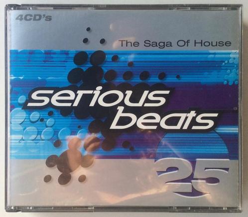 serious beats 25 - the saga of house, Cd's en Dvd's, Cd's | Dance en House, Gebruikt, Techno of Trance, Boxset, Ophalen of Verzenden