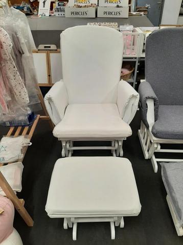 Quax Gliding Chair - White Leatherlook beschikbaar voor biedingen