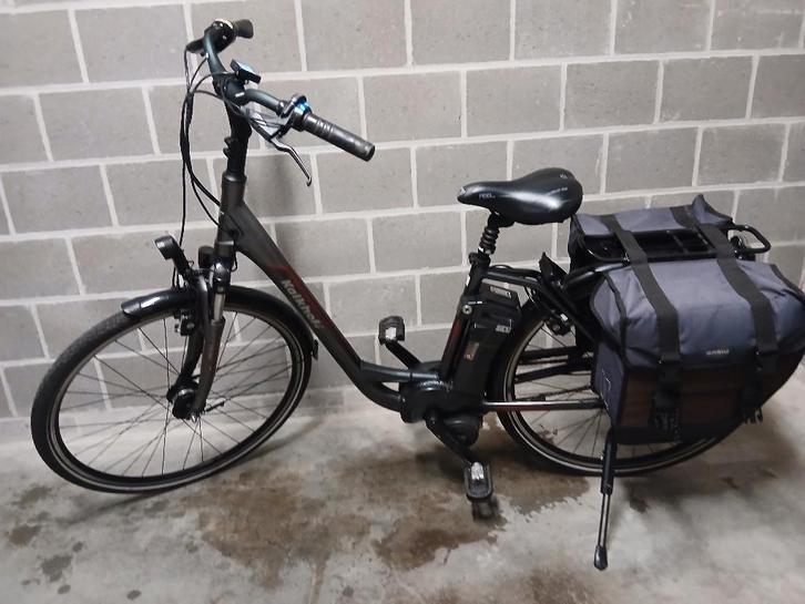 kalkhoff elektrische damesfiets, Fietsen en Brommers, Elektrische fietsen, Gebruikt, 51 tot 55 cm, 50 km per accu of meer, Ophalen
