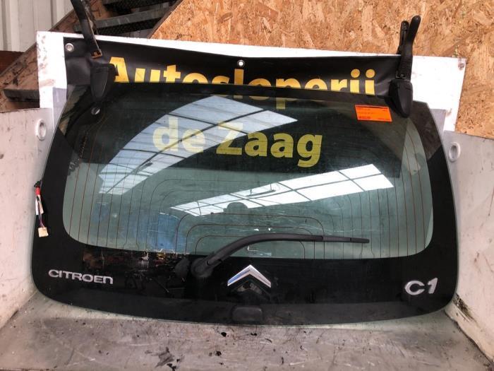 Achterklep van een Citroen C1 (LQR), Auto-onderdelen, Carrosserie, Achterklep, Citroën, Gebruikt, 3 maanden garantie, Ophalen of Verzenden
