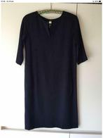 Marccain,Marc Cain donkerblauwe jurk maat 3 (38), Kleding | Dames, Maat 38/40 (M), Blauw, Ophalen of Verzenden, Zo goed als nieuw