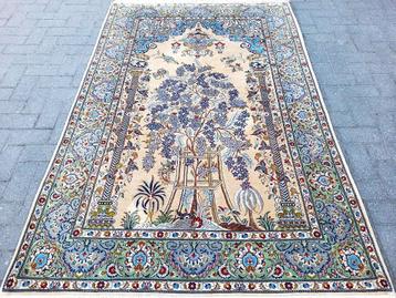 Exclusief Perzische tapijt (Kashan)Geknoopt in IRAN- 215x145, Enlèvement ou Envoi