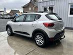 Dacia Sandero Sandero Stepway Expr AUTOMAAT * 12 m garantie, Auto's, Dacia, Automaat, Stof, Gebruikt, Zwart