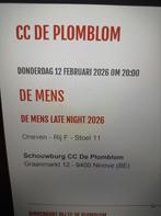 Ticket De Mens late night, Februari