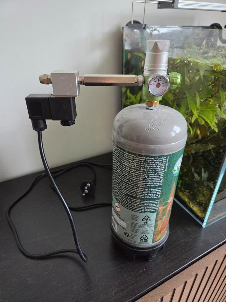 CO2 systeem aquarium, Dieren en Toebehoren, Vissen | Aquaria en Toebehoren, Zo goed als nieuw, Ophalen