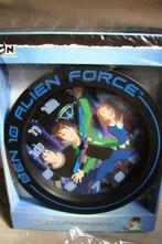 klok wandklok Ben 10 Alien Force , 25 cm -batterij 1,5V, Huis en Inrichting, Ophalen of Verzenden, Nieuw, Analoog, Wandklok