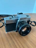 Vintage 1979 Minolta SRT100X + Minolta MD Rokkor 1:2 f=50mm, Ophalen, Gebruikt, Minolta