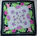 Léonard vintage carré foulard 100 % zijde, Kleding | Dames, Ophalen of Verzenden
