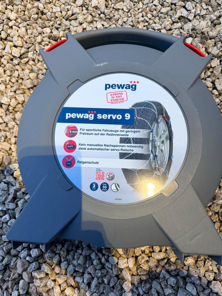 Chaînes à neige non utilisées, marque haut de gamme PEWAG, Autos : Divers, Chaînes, Neuf, Enlèvement ou Envoi