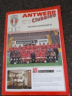 Clubblad voetbal RAFC Antwerpen 94-95 Match Club Brugge, Ophalen of Verzenden, Zo goed als nieuw, Boek of Tijdschrift