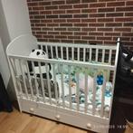 Lit bébé évolutif avec matelas, tour de lit, couette et drap, Enlèvement, Lit