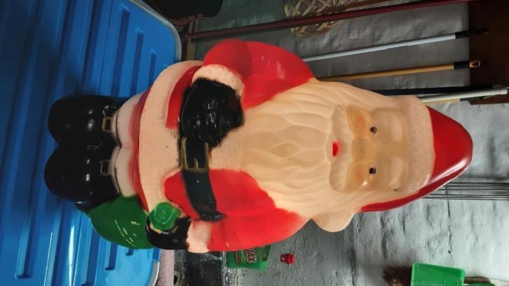 De kerstman licht buiten, Diversen, Kerst, Zo goed als nieuw, Ophalen