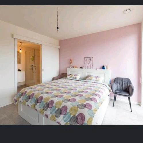 ️ IKEA Brimnes Bed met Lattenbodem & Kast – Topdeal! (€300), Huis en Inrichting, Slaapkamer | Bedden, Zo goed als nieuw, Tweepersoons