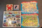 Peuterpuzzels hout en karton, Ophalen, Zo goed als nieuw, 2 tot 4 jaar, Van hout