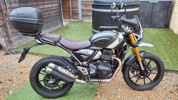 Triumph scrambler 400x, Motoren, Motoren | Triumph, Particulier, Toermotor, 12 t/m 35 kW, 1 cilinder, ABS, LED Verlichting, Traction Control