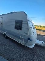 Caravan Hobby prestige495FUE bouwjaar2001goed gekeurd, Caravans en Kamperen, Caravans, Particulier, Koelkast, Hobby