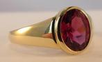 Geelgouden Harry Ivens ring met Rhodoliet – 3,02 gr, 18 tot 19, Verzenden, Nieuw, Dame of Heer