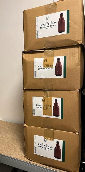 Steinie/Duvel bierfles - 96 stuks - Hobby bier brouwen beschikbaar voor biedingen