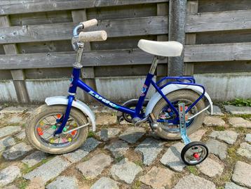 Kinder fiets blauw