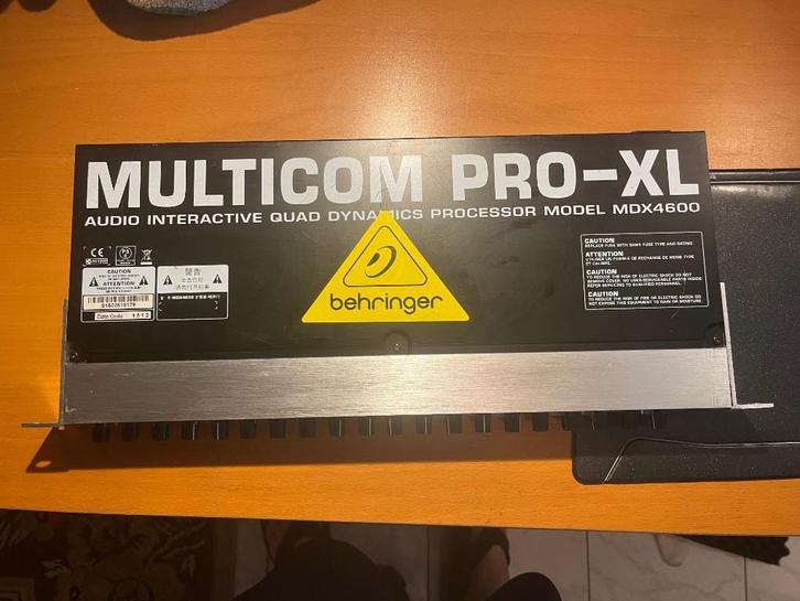 Behringer Multicom Pro XL, Muziek en Instrumenten, Effecten, Gebruikt, Compressor, Ophalen of Verzenden
