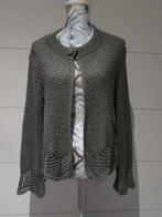 Dames jasje - grijs - D'Auvry Exclusive - XXL - haakmotief, Enlèvement ou Envoi, Comme neuf, Manteau, D'auvry exclusive