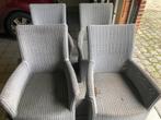rieten tuinstoelen, Tuin en Terras, Ophalen, Gebruikt, Stoel, Tuinset