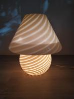 Vintage design mushroom swirl lamp Murano Vetri extra large, Enlèvement, Comme neuf, Verre