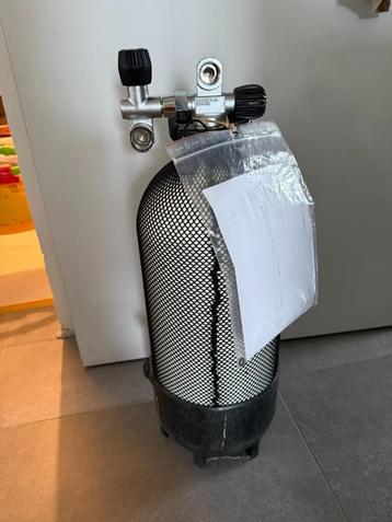 Duikfles 12l kort model 200bar (recent gekeurd!) beschikbaar voor biedingen