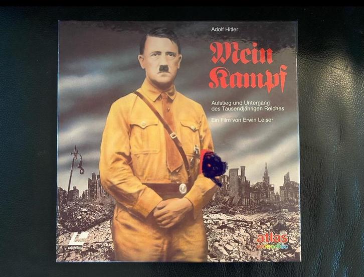 MEIN KAMPF (A. Hitler) Atlas Video - Laserdisc, Verzamelen, Film en Tv, Ophalen of Verzenden