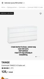 Ladekast, Ophalen, 100 tot 150 cm, 5 laden of meer, 100 tot 150 cm