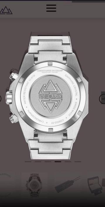 Te koop: Christophe Duchamp Herenhorloge – Nieuwprijs €2300 beschikbaar voor biedingen