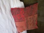Groot kussen bohemian style, Huis en Inrichting, Ophalen, Zo goed als nieuw, Rood, Vierkant