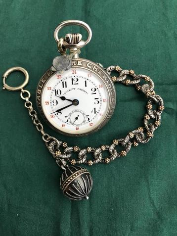 Zeldzaam Roskopf Patent zakhorloge beschikbaar voor biedingen
