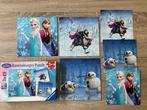 3 puzzels frozen 49 stukken, Comme neuf, 10 à 50 pièces, 4 à 6 ans, Enlèvement