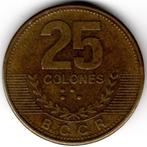 Costa Rica : 25 Colones 2007  KM#229c  Ref 15455, Ophalen of Verzenden, Midden-Amerika, Losse munt