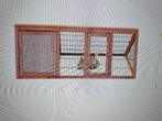 konijnenhok buiten te koop, Animaux & Accessoires, Rongeurs & Lapins | Cages & Clapiers, Enclos, 75 à 110 cm, Enlèvement, Moins de 60 cm