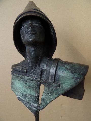Jan Praet bronzen beeld sculptuur Scherzevole III 46cm 1990 beschikbaar voor biedingen