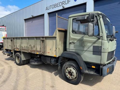 Mercedes-Benz 1117 *EX BELGIAN ARMY-6CYL-LOW KM* (bj 1990), Auto's, Vrachtwagens, Bedrijf, Mercedes-Benz, Diesel, Handgeschakeld