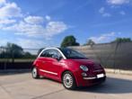 Fiat 500 TwinAir Turbo | Pano dak | Leder interieur, Auto's, Fiat, Voorwielaandrijving, 63 kW, 875 cc, Leder