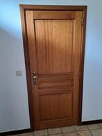 Massief houten deur, Ophalen, Gebruikt