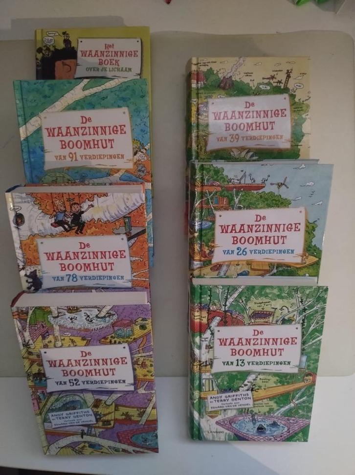 de waanzinnige boomhut, Boeken, Kinderboeken | Jeugd | 10 tot 12 jaar, Zo goed als nieuw, Fictie, Ophalen