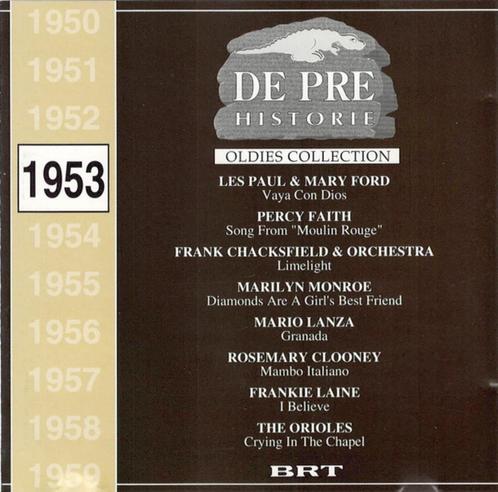 De Pre Historie 1953 (CD), Cd's en Dvd's, Cd's | Verzamelalbums, Zo goed als nieuw, Ophalen of Verzenden