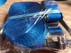 spanriemen blauwe 5 cm dikte polyester, Diversen, Ophalen, Zo goed als nieuw