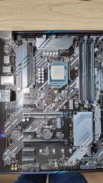 Intel I7 10700k + MB Asus Prime Z490P, Computers en Software, Moederborden, LGA1200, DDR4, Ophalen of Verzenden, Zo goed als nieuw