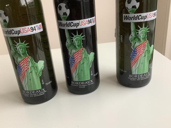 Coupe du monde États-Unis 94 Bordeaux, Collections, Vins, Neuf, Autres types, France, Enlèvement