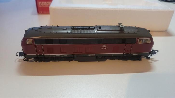 Locomotive Fleischmann BR 218 DB – Allemagne – Très bon é, Hobby & Loisirs créatifs, Trains miniatures | HO, Utilisé, Locomotive
