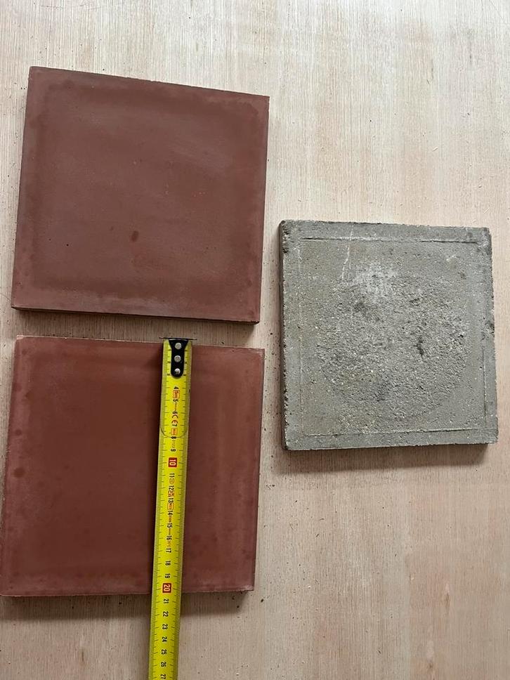 Emery et Cie cementtegels, nieuwe, kleur terracotta, Doe-het-zelf en Bouw, Tegels, Nieuw, Vloertegels, Overige materialen, 20 tot 40 cm