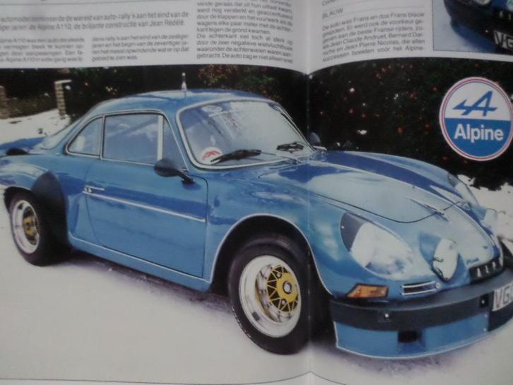 Renault Alpine  4 5 16 A110 310 V6 enz Vintage Boek, Boeken, Auto's | Boeken, Renault, Ophalen of Verzenden